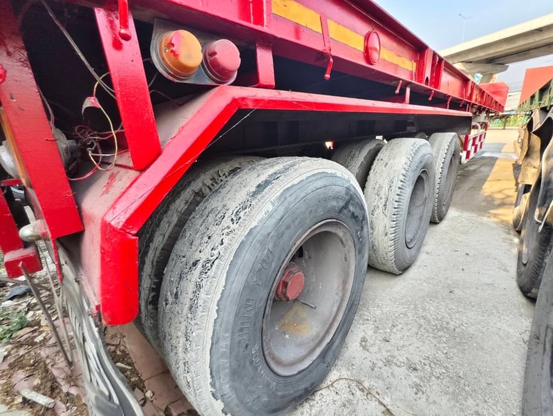 หางพื้นเรียบ 3 เพลา RCK พร้อมใช้งาน