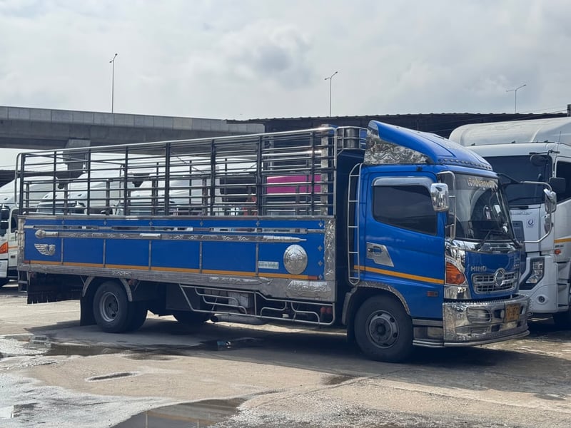 HINO FC 210แรงม้า รถบรรทุก 6ล้อ กระบะคอกสูง ปี2019 HINO FC 210แรงม้า รถบรรทุก 6ล้อ กระบะคอกสูง ปี2019