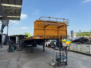 หางพื้นเรียบ 3 เพลา สามมิตร ปี63