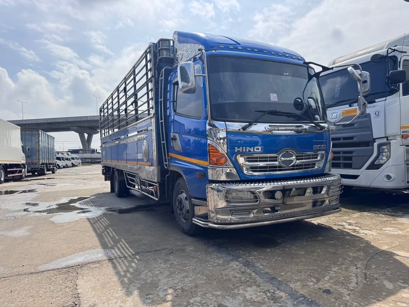 HINO FC 210แรงม้า รถบรรทุก 6ล้อ กระบะคอกสูง ปี2019