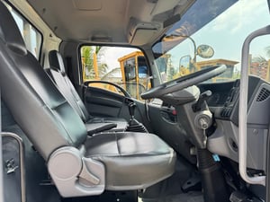 ISUZU FRR 210แรงม้า รถบรรทุก 6ล้อ กระบะเหล็ก ปี2019