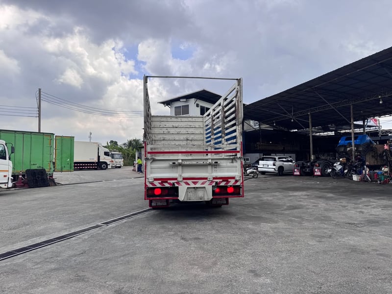 HINO FC 175แรงม้า รถบรรทุก 6ล้อ กระบะคอกสูง ปี2019