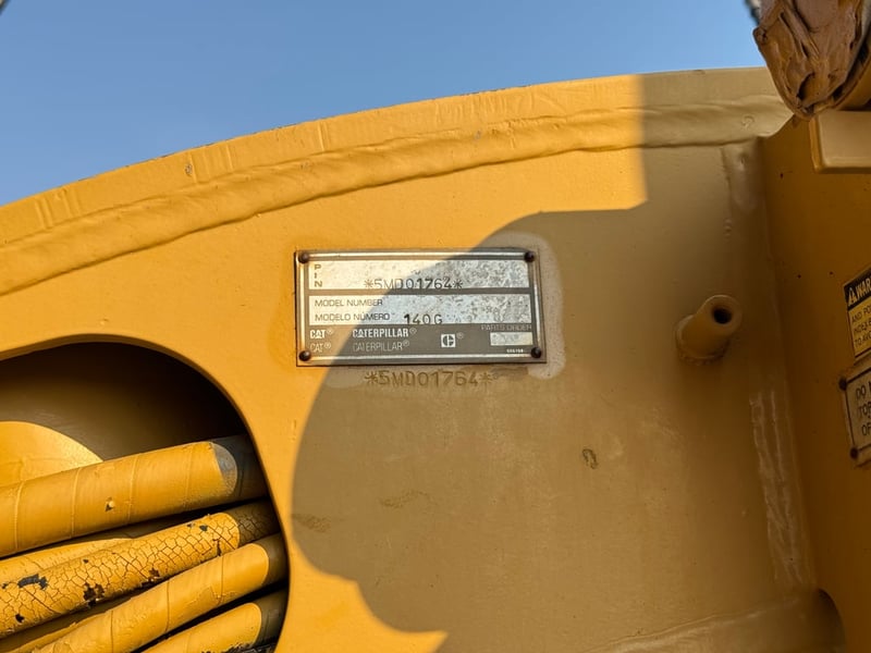 รถเกรด CAT140G ปี56