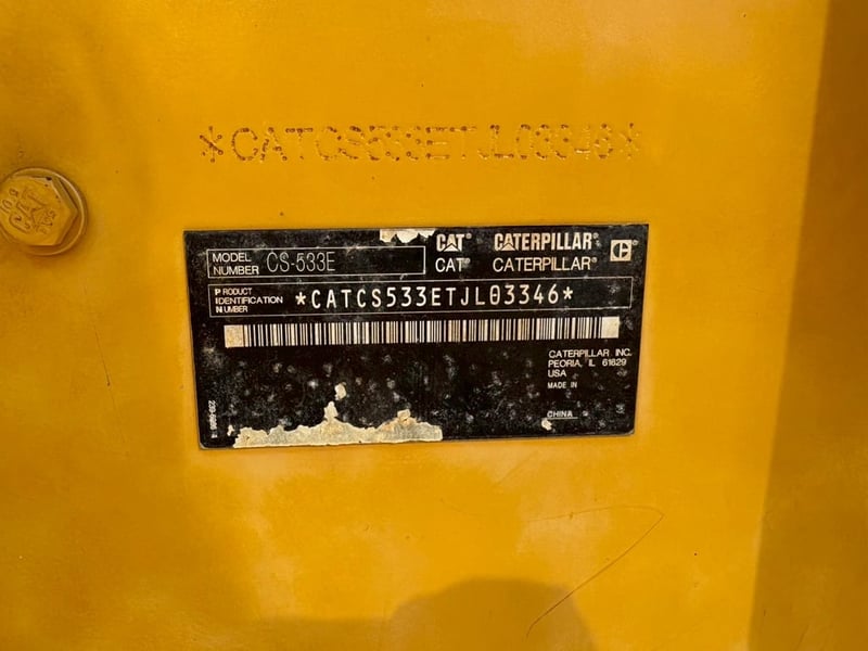 รถบดล้อเรียบ CAT 10ตัน