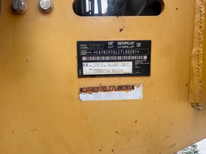 รถบดถนน CAT CP76 ปี64