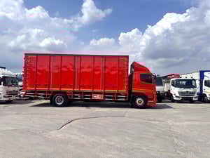 HINO FG 240แรงม้า รถบรรทุก 6ล้อ ตู้แห้ง ปี2017