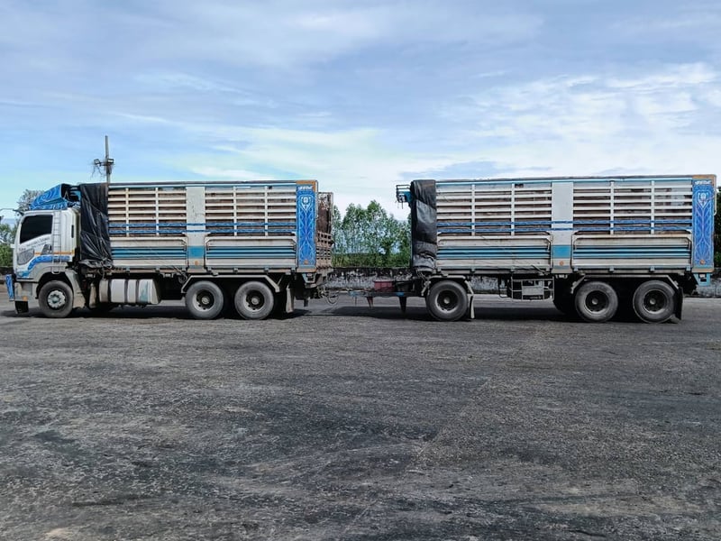 ISUZU FXZ 360แรงม้า รถบรรทุก 10ล้อ (พ่วงแม่ลูกไม่ดัมพ์)  ปี2022