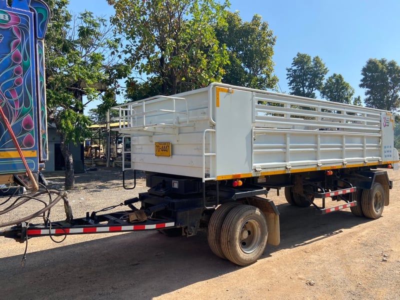 หางพ่วงงดั้มพ์ สามมิตรรั้ว 3 เส้น ใช้งานน้อย ปี66