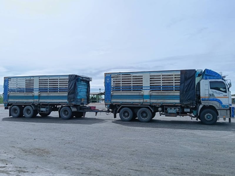 ISUZU FXZ 360แรงม้า รถบรรทุก 10ล้อ (พ่วงแม่ลูกไม่ดัมพ์)  ปี2022