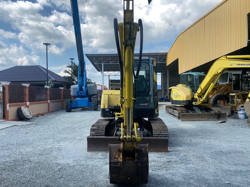 รถแบคโฮ YANMAR  VIO55-5A  ขนาด 5 ตัน  รถเก่านอกนำเข้า ติดต่อ  Line jiraroj2909