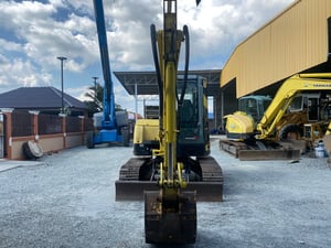 รถแบคโฮ YANMAR  VIO55-5A  ขนาด 5 ตัน  รถเก่านอกนำเข้า ติดต่อ  Line jiraroj2909