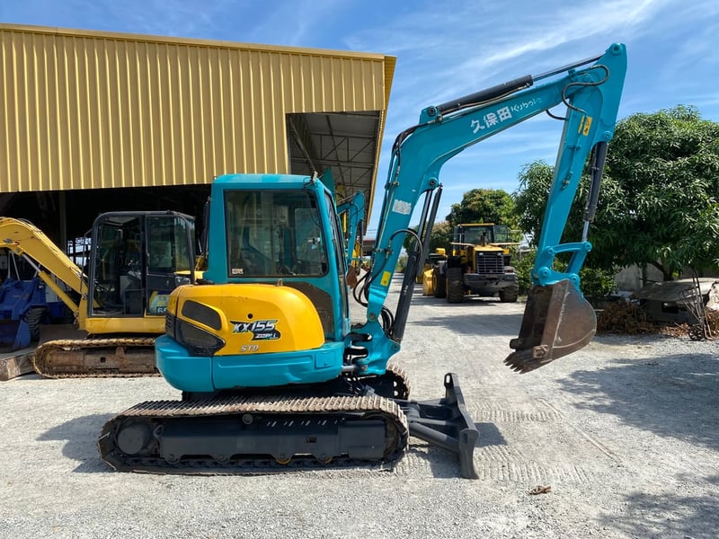 รถแบคโฮ  KUBOTA  KX161-3SZ ขนาด 5 ตัน รถเก่านอกนำเข้า ติดต่อ Line jiraroj2909