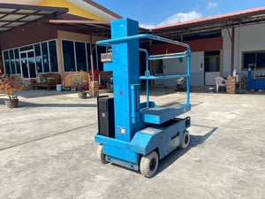 รถกระเช้าไฟฟ้าเสาเดี่ยว 4ล้อ AICHI SV03A ความสูง2.7เมตร รถเก่านอก ติดต่อ Line jiraroj2909 รถกระเช้าไฟฟ้าเสาเดี่ยว 4ล้อ AICHI SV03A ความสูง2.7เมตร รถเก่านอก ติดต่อ Line jiraroj2909