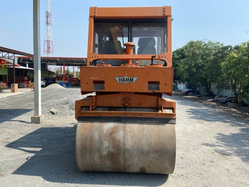 รถบดล้อเหล็ก HAMM   DV6.22 ขนาด 7ตัน รถเก่านอกนำเข้า ติดต่อ Line jiraroj2909