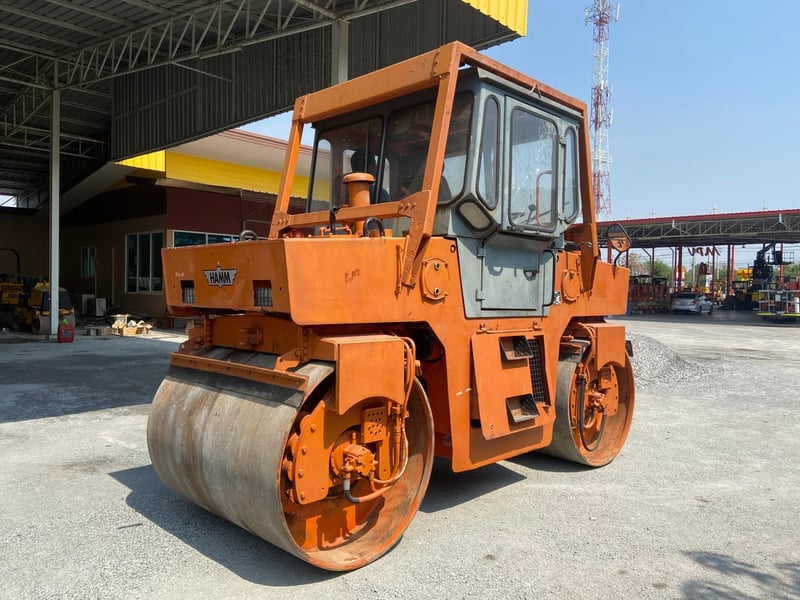 รถบดล้อเหล็ก HAMM   DV6.22 ขนาด 7ตัน รถเก่านอกนำเข้า ติดต่อ Line jiraroj2909