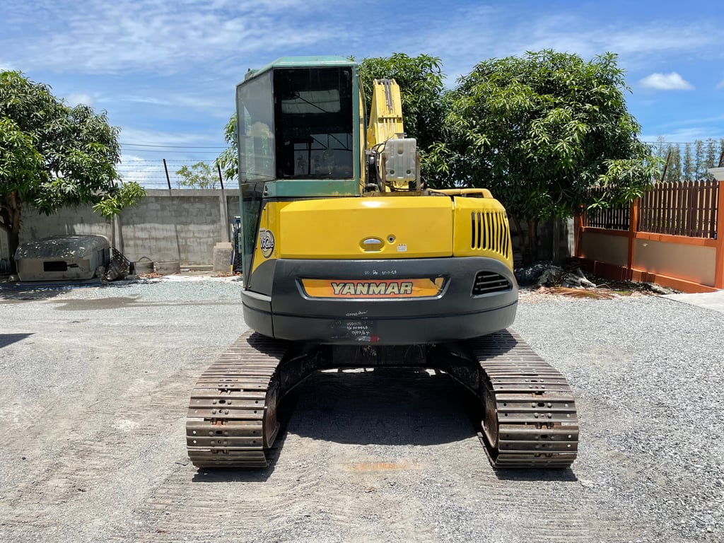 รถแบคโฮ YANMAR  VIO80B ขนาด 8ตัน รถเก่านอก ติดต่อ Line jiraroj2909