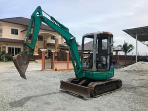 รถแบคโฮ  KOMATSU  PC30MR-1 ขนาด 3ตัน  รถเก่านอกนำเข้า   Line jiraroj2909