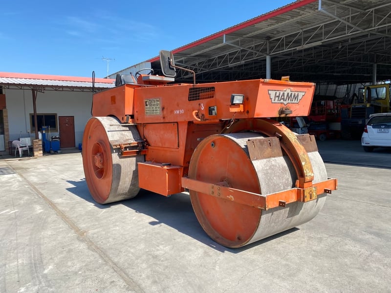 รถบด 3ล้อเหล็ก   HAMM  HW90-10 รถบด หนัก 10ตัน  รถเก่านอกนำเข้า ติดต่อ Line jiraroj2909