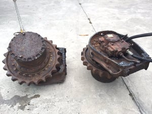 มอเตอร์ตัวเดิน KOBELCO  SK200-2 มือสองญี่ปุ่น ตัดบอดี้มา ติดต่อ Line jiraroj2909