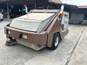 รถกวาดถนนดูดฝุ่น ZAOH AM-9D รถเก่านอกนำเข้า ติดต่อ Line jiraroj2909