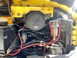 รถแบคโฮ YANMAR  VIO55-5A  ขนาด 5 ตัน  รถเก่านอกนำเข้า ติดต่อ  Line jiraroj2909