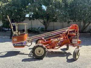 รถกระเช้า KUBOTA FHD-2 ความสูง 2.5 เมตร เก่านอกนำเข้า ติดต่อ  Line jiraroj2909