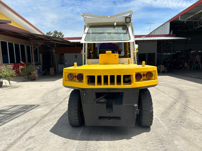 รถฟอร์คลิฟท์ KOMATSU DF70 ขนาด 7 ตัน ยกสูง 3 เมตร งาสไลด์ ติดต่อ Line jiraroj2909