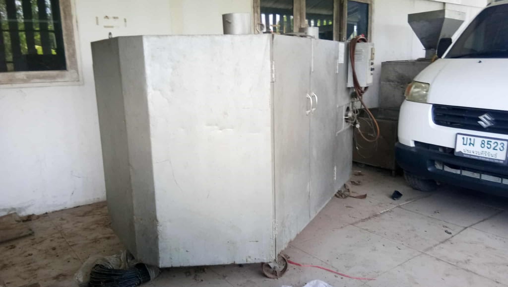 ขายตู้อบแห้งระบบลมร้อน #ตู้อบไล่ความชื้น☀️ ตู้อบไล่น้ำมันตู้อบลมร้อน #ระบบแก็สขนาดใหญ่ 40ชั้น ประตูเปิดได้2ข้าง✨ เตาอบลมร้อน(ตู้อบแห้ง