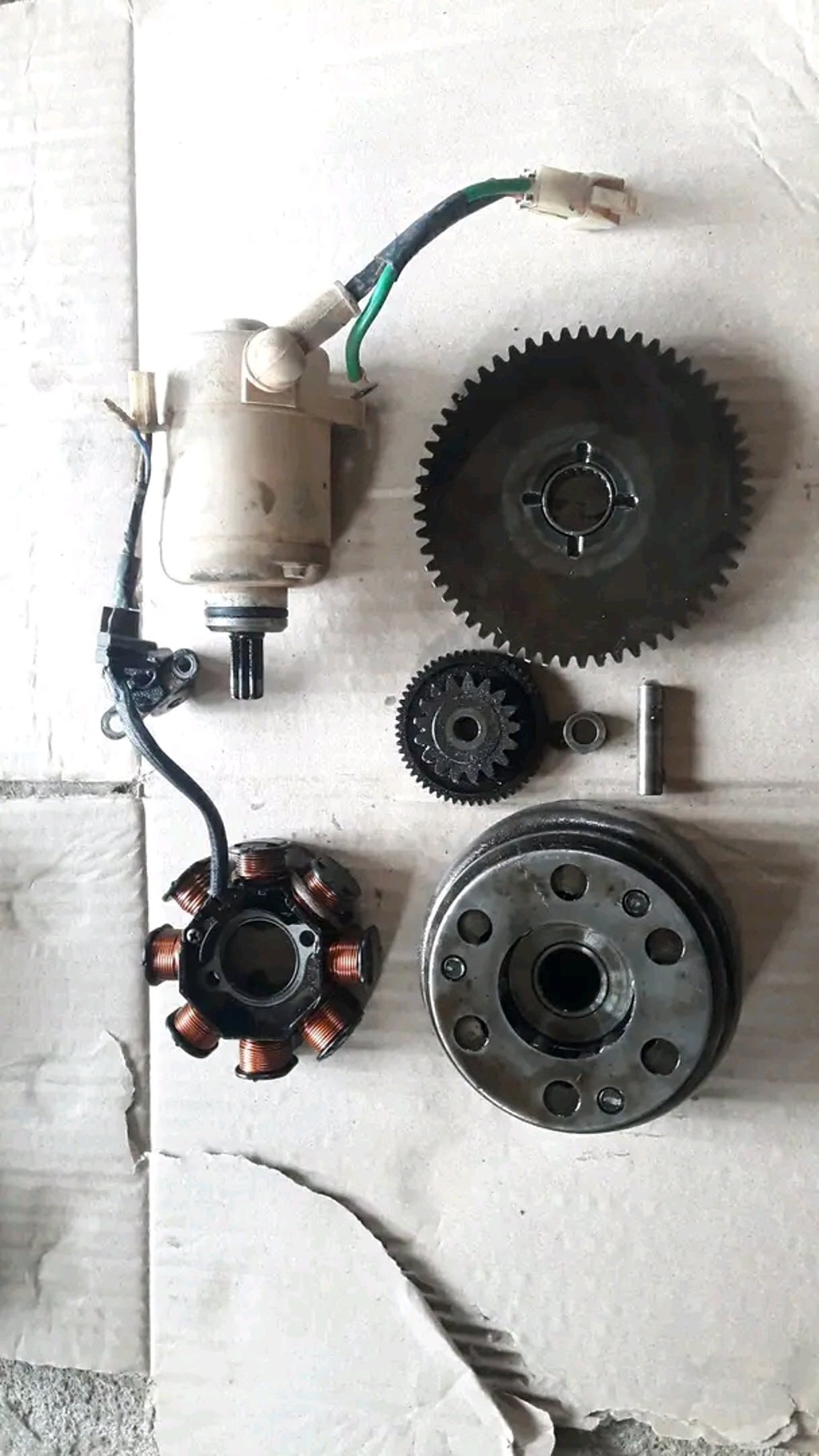 ชุดสตาร์ทมือ เวฟ125s หัวเถิก ชุดสตาร์ทมือ เวฟ125s หัวเถิก