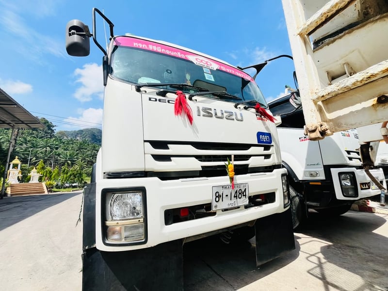 ISUZU FXZ 320แรงม้า รถบรรทุก 10ล้อ โม่ผสมปูน ปี2020 (061-8795363)