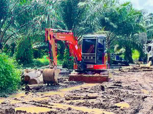 ขายดาวน์! คูโบต้า U55-S รถตักอเนกประสงค์ (โทรตรง : 083-2406693)