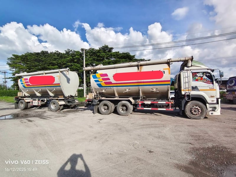 "ลดราคา" สิบล้อพ่วงแม่ลูก บรรทุกอาหารสัตว์ (โทร: 081-7197990)