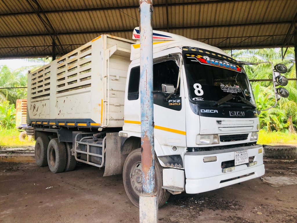 ISUZU FXZ320 สิบล้อพ่วงแม่ลูก ปี2007 (สนใจโทร: 065-5768216)