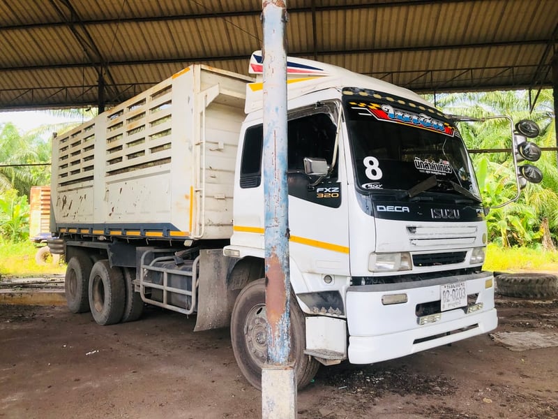 ISUZU FXZ320 สิบล้อพ่วงแม่ลูก ปี2007 (สนใจโทร: 065-5768216)