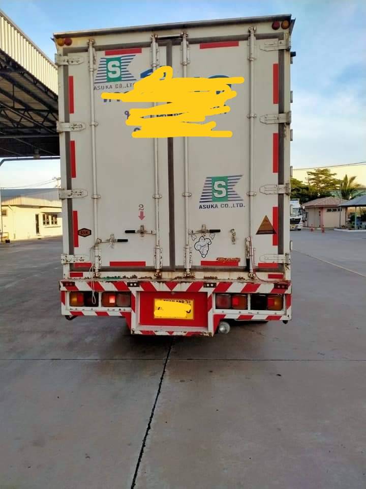 HINO FG 212แรงม้า รถบรรทุก 6ล้อ ตู้แห้ง ปี2013