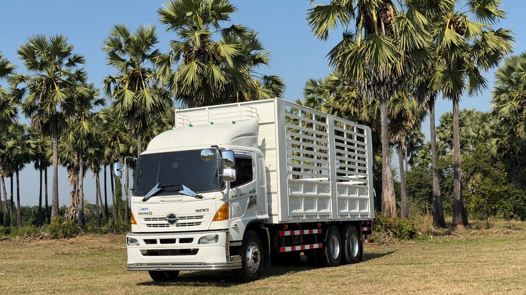 HINO FL1J 260แรง กระบะล่อง พนัส