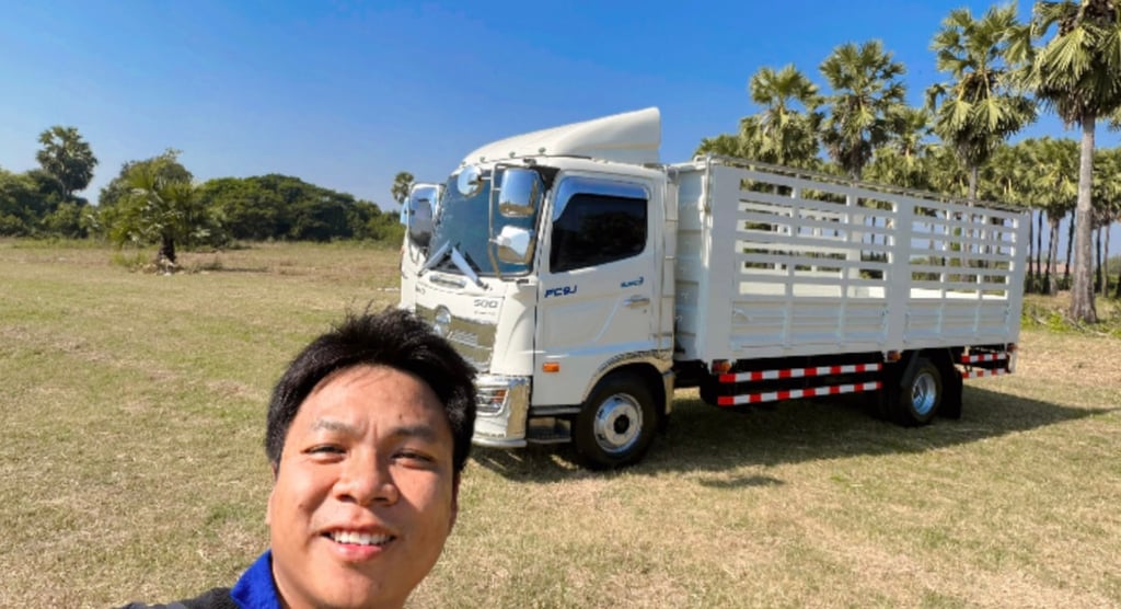 6ล้อคอก HINOFC9J 175เเรง ปี65