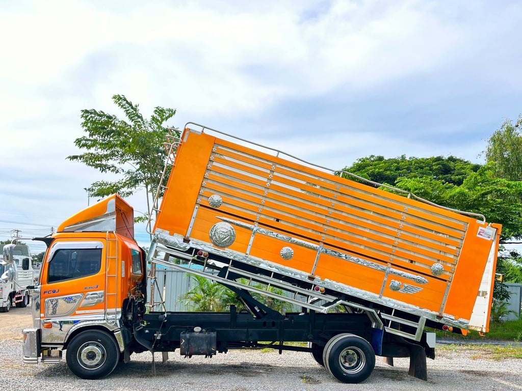 HINO FC 175แรงม้า รถบรรทุก 6ล้อ ดั้มพ์ ปี2023