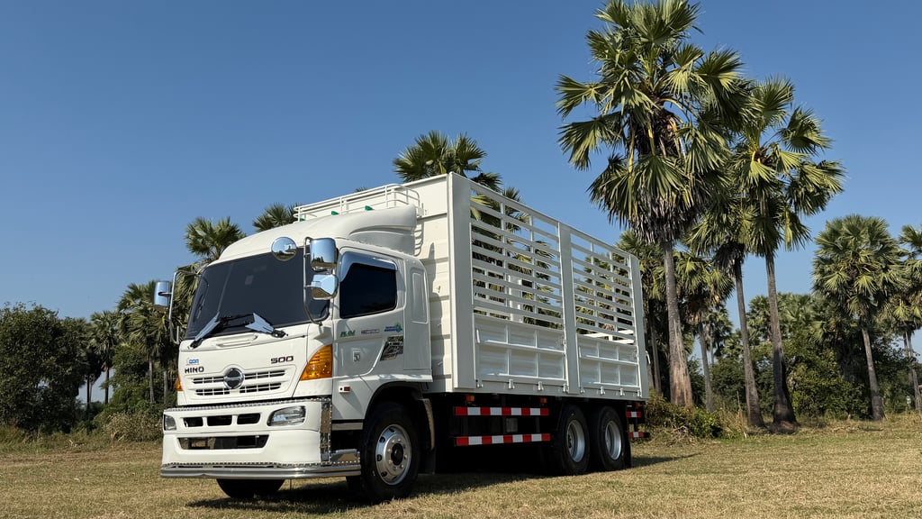 HINO FL1J 260แรง กระบะล่อง พนัส