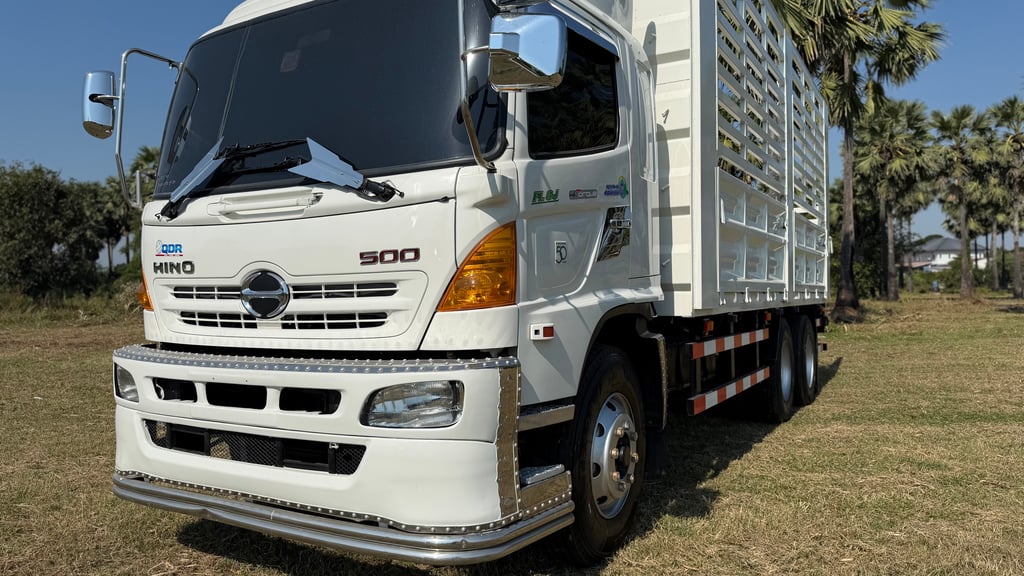 HINO FL1J 260แรง กระบะล่อง พนัส