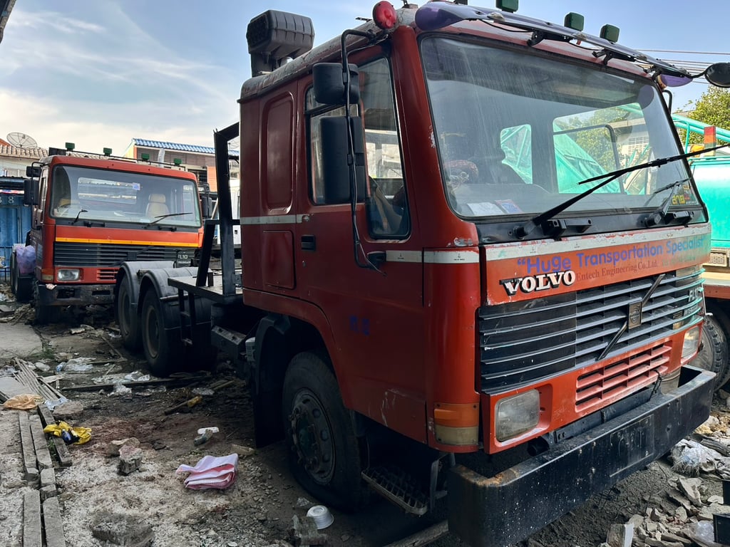 VOLVO FL 10 รถบรรทุก หัวลาก 10ล้อ หัวลาก เฉพาะหัว ปี1995 