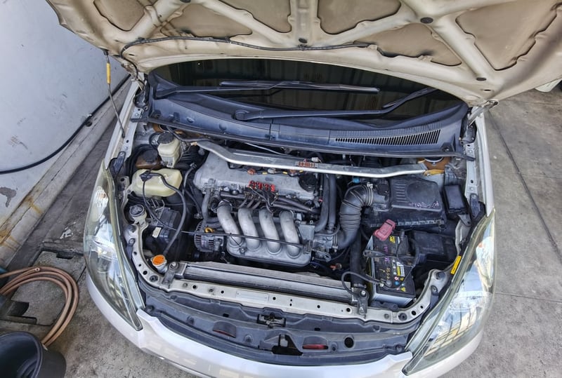 toyota wish วางเครื่อง 2zz