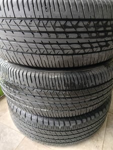 ขายยางมือสอง บริสโตน 4เส้น 1500 บาท