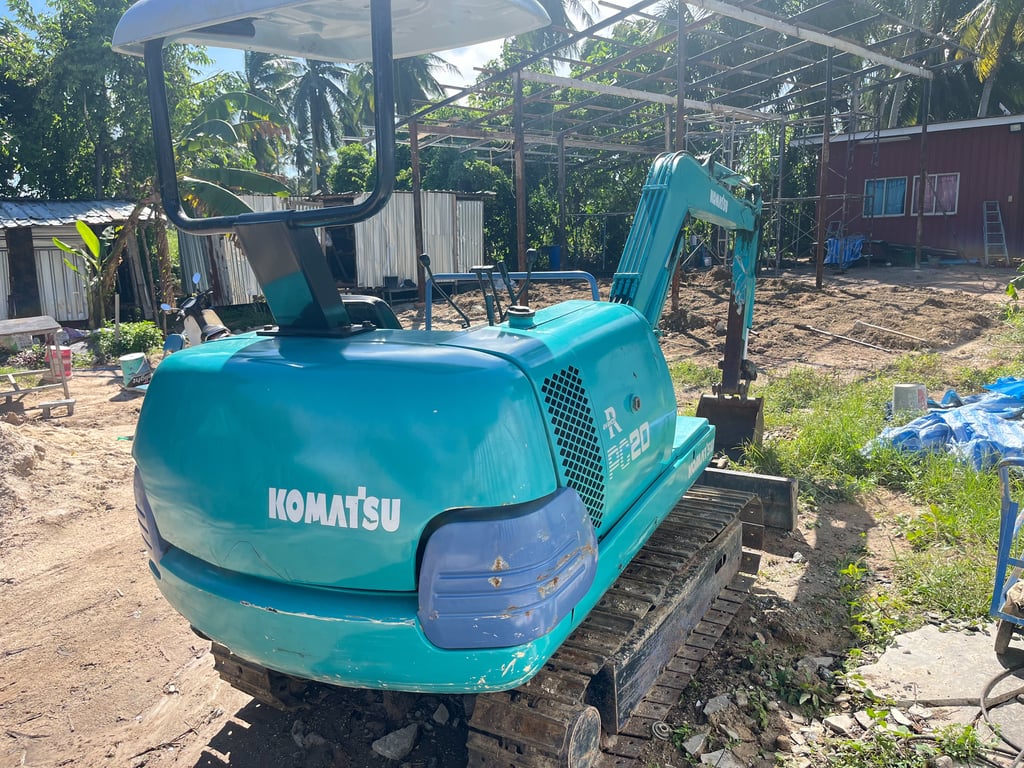 รถแมคโฮ komatsu pc20-7 เครื่องดี ปั้มดี ศรีราชา ชลบุรี รถแมคโฮ komatsu pc20-7 เครื่องดี ปั้มดี ศรีราชา ชลบุรี