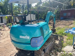 รถแมคโฮ komatsu pc20-7 เครื่องดี ปั้มดี ศรีราชา ชลบุรี