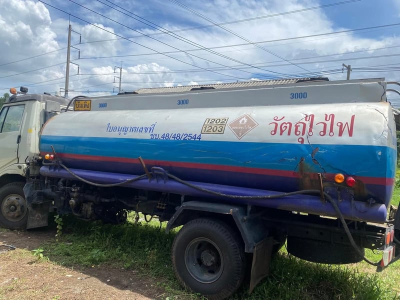 HINO FB FC 120 แทงค์น้ำมัน 9,000 ลิตร 