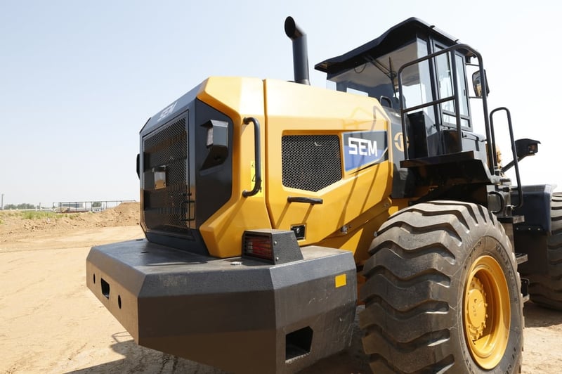 รถตักล้อยาง SEM  656F ผลิตโดยแคทเทอร์พิลลาร์