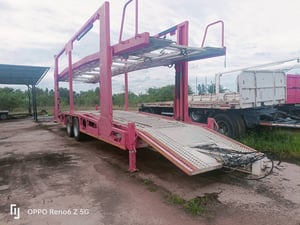 ต้องการขายรถพ่วงบรรทุกรถยนต์ปี 55 หาง rck  สนใจติดต่อ084-5391041   0805507438