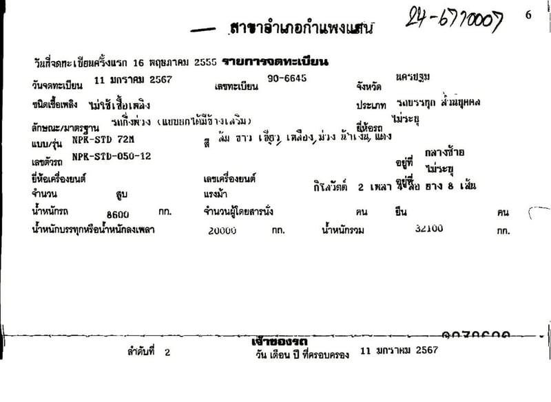 ต้องการขายห่งกึ่งพ่วง. ขายตามสภาพ สนใจติดต่อ. 0845391041.  0922520556