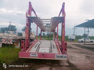 ต้องการขายรถพ่วงบรรทุกรถยนต์ปี 55 หาง rck  สนใจติดต่อ084-5391041   0805507438